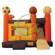 inflatable combo bouncy slide
